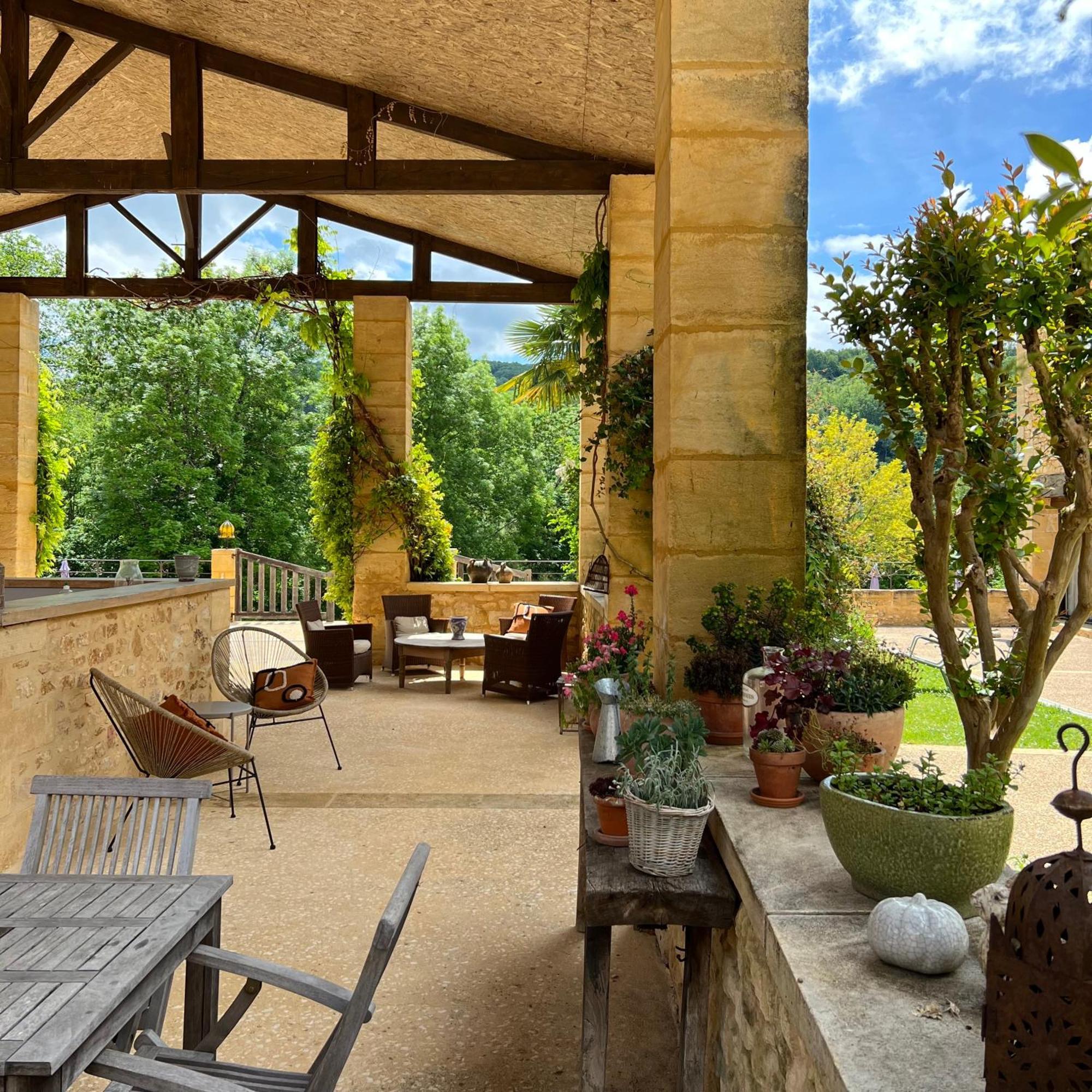 Hotel La Villa Romaine Carsac-Aillac Bagian luar foto
